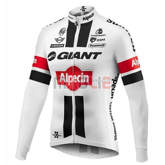 Maglia Giant manica lunga 2016 nero e bianco